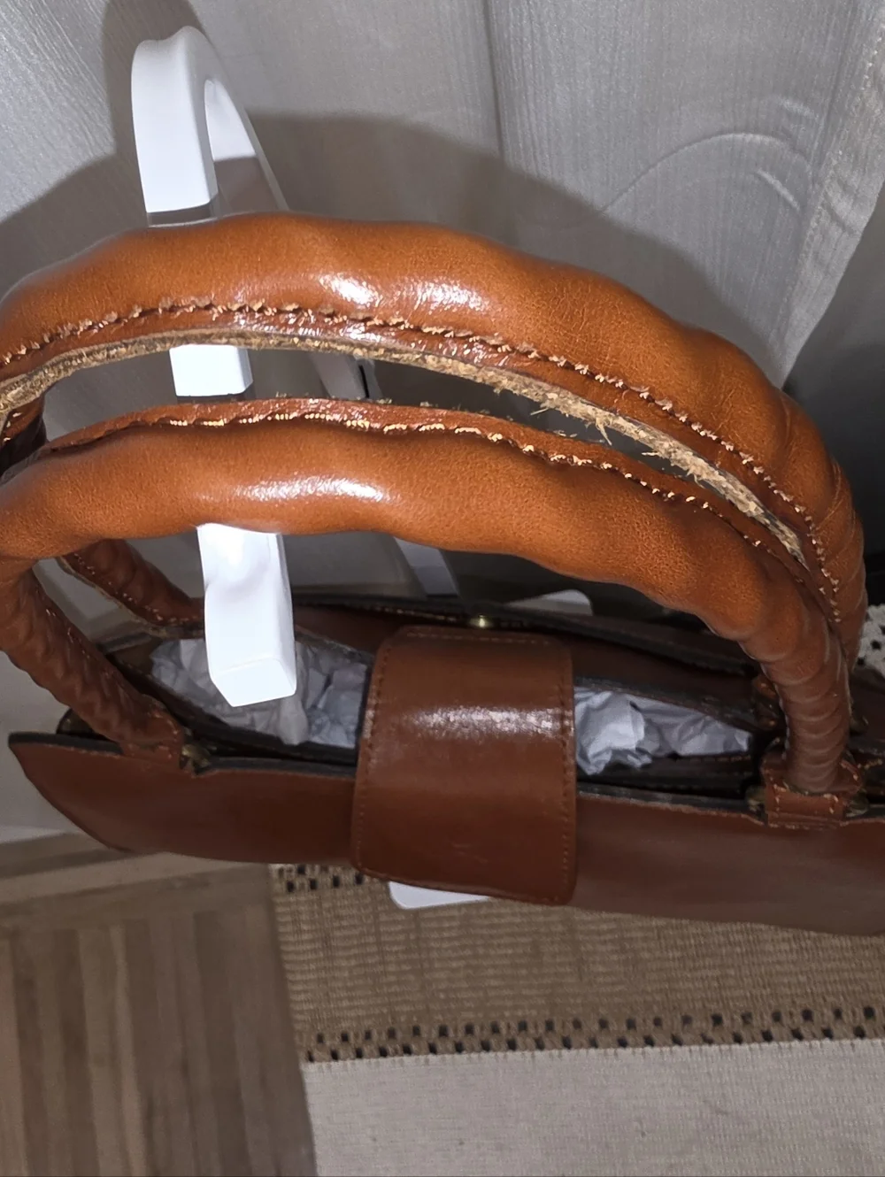 Patricia Nash Rienzo Leather Satchel